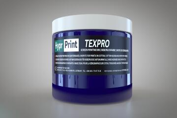 Encre de sérigraphie HyprPrint TEXPRO Bleu laser