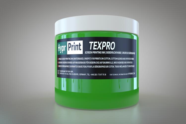 Encre de sérigraphie HyprPrint TEXPRO Vert clair